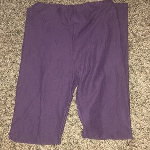 purple lularoe leggings